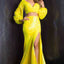 Ava Presley 37334 - Sequin Two Piece Lace Up Gown