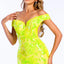 Ava Presley 37337 - Off Shoulder Sequin Mermaid Gown