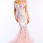 Ava Presley 37337 - Off Shoulder Sequin Mermaid Gown