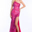 Ava Presley 37339 - One Shoulder Sequin Mermaid Gown