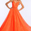 Ava Presley 37340 - Glitter Tulle A Line Prom Gown