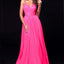 Ava Presley 37340 - Glitter Tulle A Line Prom Gown