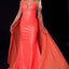 Ava Presley 37346 - Sequin Cape Sleeve Mermaid Gown