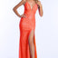 Ava Presley 37347 - Sequin Lace Up Prom Gown