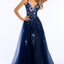 Ava Presley 37348 - Floral Sequin A Line Gown