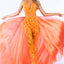 Ava Presley 37381 - Beaded Halter Jumpsuit with Overskirt