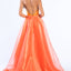 Ava Presley 37381 - Beaded Halter Jumpsuit with Overskirt