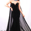 Ava Presley 27713 - Velvet Cape Evening Gown