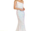Ava Presley 27715 - One Shoulder Tiered Overskirt Gown