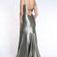 Ava Presley 35731 - Satin High Slit Mermaid Gown