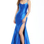 Ava Presley 35731 - Satin High Slit Mermaid Gown