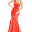 Ava Presley 36054 - One Shoulder Satin Mermaid Gown