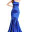 Ava Presley 36054 - One Shoulder Satin Mermaid Gown