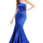 Ava Presley 36054 - One Shoulder Satin Mermaid Gown