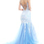 Ava Presley 35753 - Embroidered Lace Mermaid Tulle Gown
