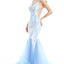 Ava Presley 35753 - Embroidered Lace Mermaid Tulle Gown