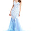 Ava Presley 35753 - Embroidered Lace Mermaid Tulle Gown
