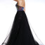 Ava Presley 35755 - Halter Lace Gown with Overskirt