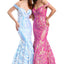 Ava Presley 35754 - Off Shoulder Lace Mermaid Gown