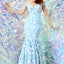 Ava Presley 35754 - Off Shoulder Lace Mermaid Gown