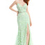 Ava Presley 36016 - Beaded Floral Lace Prom Gown