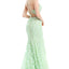 Ava Presley 36016 - Beaded Floral Lace Prom Gown