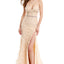 Ava Presley 36016 - Beaded Floral Lace Prom Gown