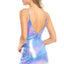 Ava Presley 25937 - Metallic Wrap Bodycon Mini Dress