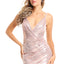 Ava Presley 25924 - Open Back Bodycon Mini Dress