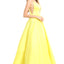 Ava Presley 36037 - Plunging A Line Ball Gown