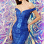 Ava Presley 36032 - Off Shoulder Sequin Mermaid Gown