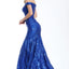 Ava Presley 36032 - Off Shoulder Sequin Mermaid Gown