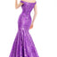 Ava Presley 36032 - Off Shoulder Sequin Mermaid Gown