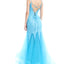Ava Presley 36005 - Sequin Mermaid Tulle Prom Gown