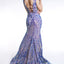 Ava Presley 35756 - Illusion Lace Mermaid Prom Dress