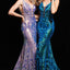 Ava Presley 35756 - Illusion Lace Mermaid Prom Dress