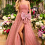 Ava Presley 42485 - Embellished Strapless Bow Prom Gown