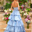 Ava Presley 42507 - Strapless Beaded Tiered Prom Ball Gown