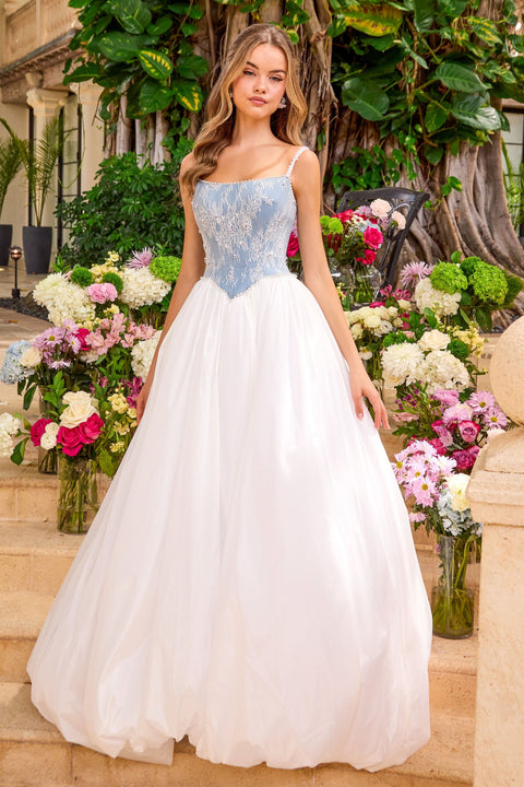 Ava Presley 42519 - Lace Corset A-Line Prom Ball Gown