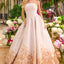 Ava Presley 42540 - Ruched Floral Border Ball Gown