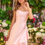Ava Presley 42579 - Beaded Draped Ruffle Prom Gown