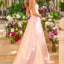 Ava Presley 42579 - Beaded Draped Ruffle Prom Gown