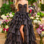 Ava Presley 47372 - Strapless Corset Ruffle Prom Gown