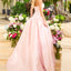 Ava Presley 47374 - Folded Neckline Drop Waist Gown