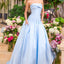 Ava Presley 47374 - Folded Neckline Drop Waist Gown