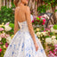 Ava Presley 47377 - Rosette Cutout Floral Ball Gown
