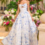 Ava Presley 47377 - Rosette Cutout Floral Ball Gown