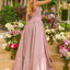 Ava Presley 47400 - Glitter Corset Rosette Ball Gown