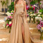 Ava Presley 47400 - Glitter Corset Rosette Ball Gown
