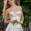 Ava Presley 42460 - Metallic Floral Drop Waist Ball Gown